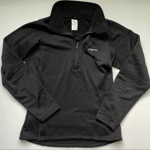 Patagonia R1 Polartec Pullover Sweater Black XS